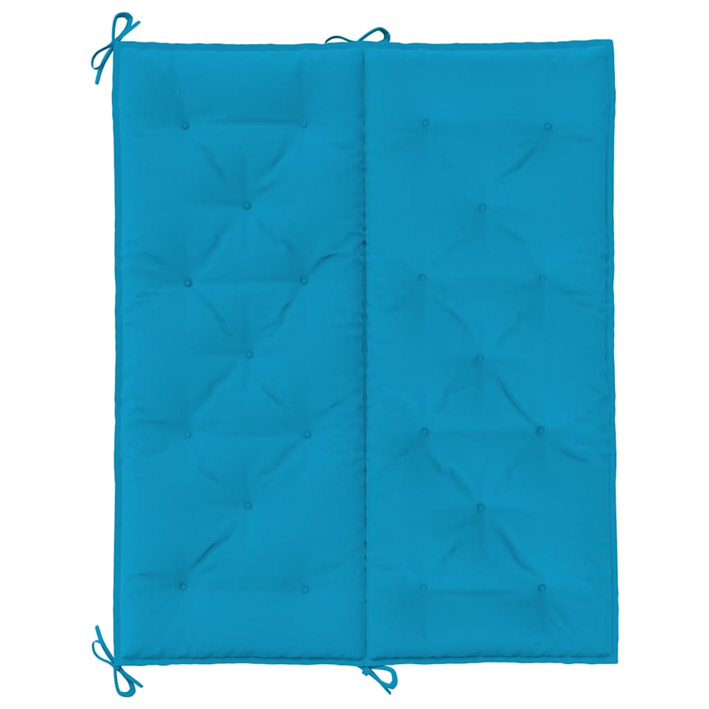 Cuscino per Panca Azzurro 120x(50+50)x7 cm in Tessuto Oxford | homemem39