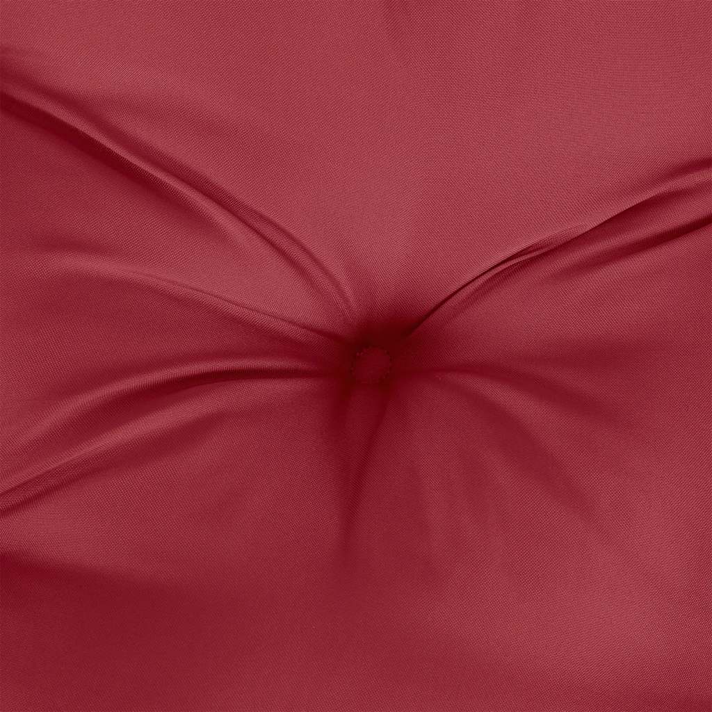 Cuscini per Panca 2 pz Rosso Vino 120x50x7 cm in Tessuto Oxford | homemem39
