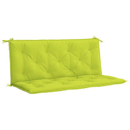 Cuscini per Panca 2 pz Verde Intenso 120x50x7 cm Tessuto Oxford | homemem39