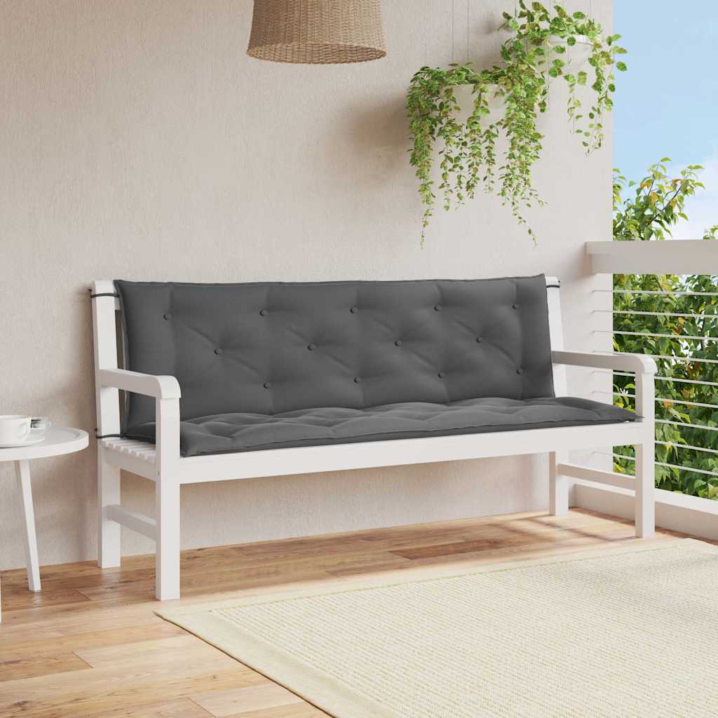 Cuscini Panca Giardino 2pz Tessuto Oxford