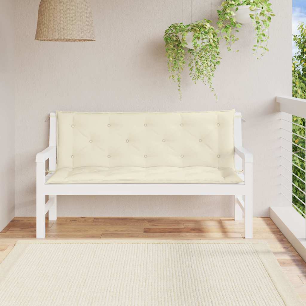 Cuscini Panca Giardino 2pz Tessuto Oxford