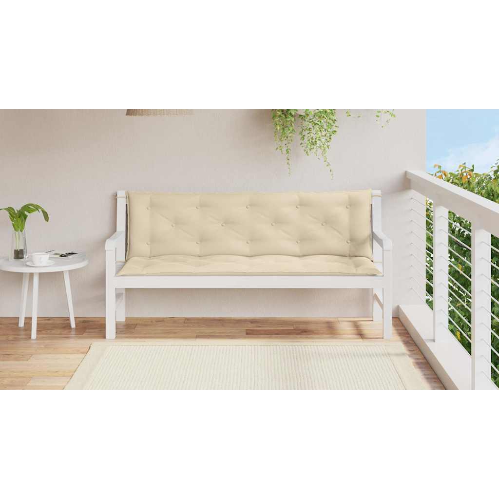 Cuscini Panca Giardino 2pz Tessuto Oxford