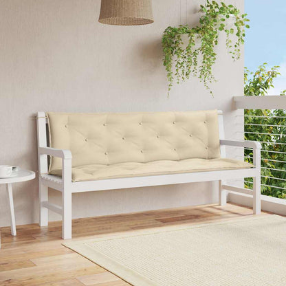 Cuscini Panca Giardino 2pz Tessuto Oxford