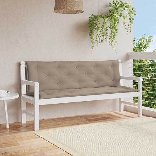 Cuscino per Panca Beige 150x(50+50)x7cm in Tessuto Oxford | homemem39