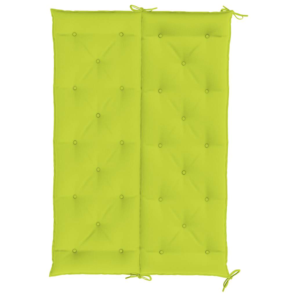 Cuscino per Panca Verde Intenso 150x(50+50)x7cm Tessuto Oxford | homemem39