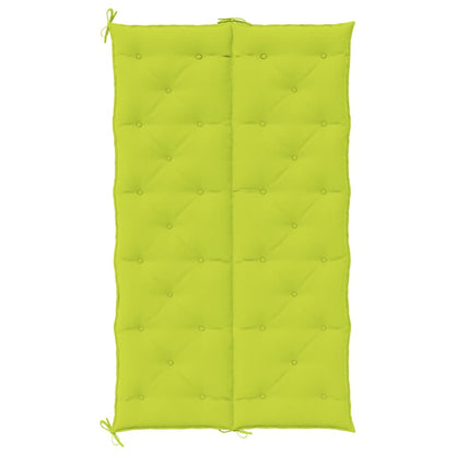 Cuscino per Panca Verde Intenso 180x(50+50)x7 cm Tessuto Oxford