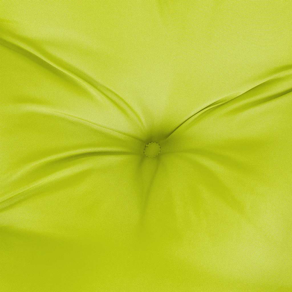 Cuscino per Panca Verde Intenso 180x(50+50)x7 cm Tessuto Oxford