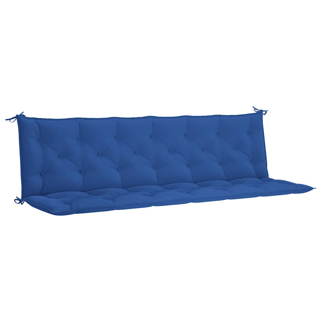 Cuscino per Panca Blu 200x(50+50)x7 cm in Tessuto Oxford | homemem39