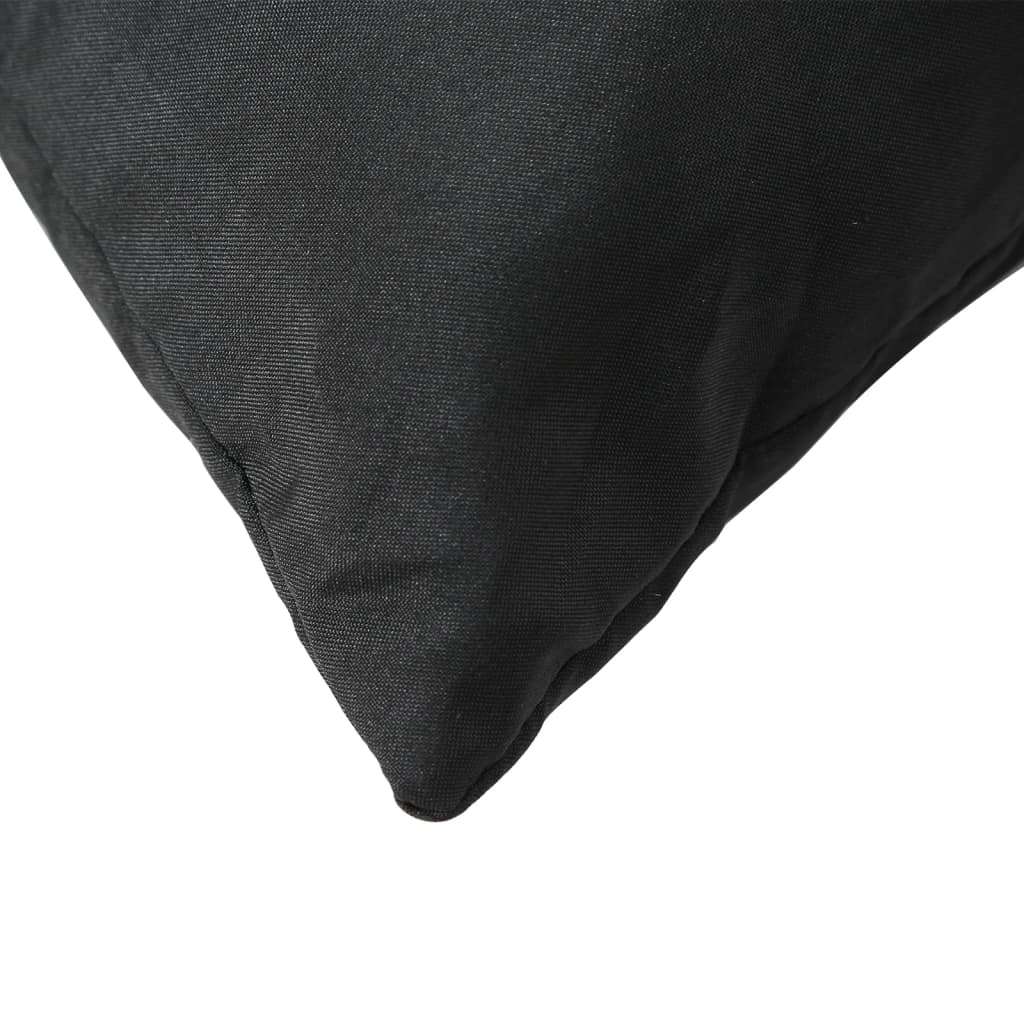 Cuscini per Pallet 3 pz Neri in Tessuto Oxford | homemem39