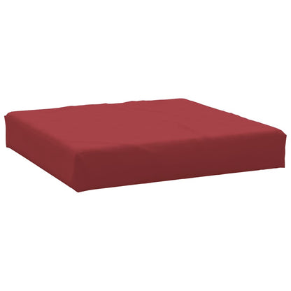 Cuscini per Pallet 3 pz Rosso Vino in Tessuto Oxford - homemem39