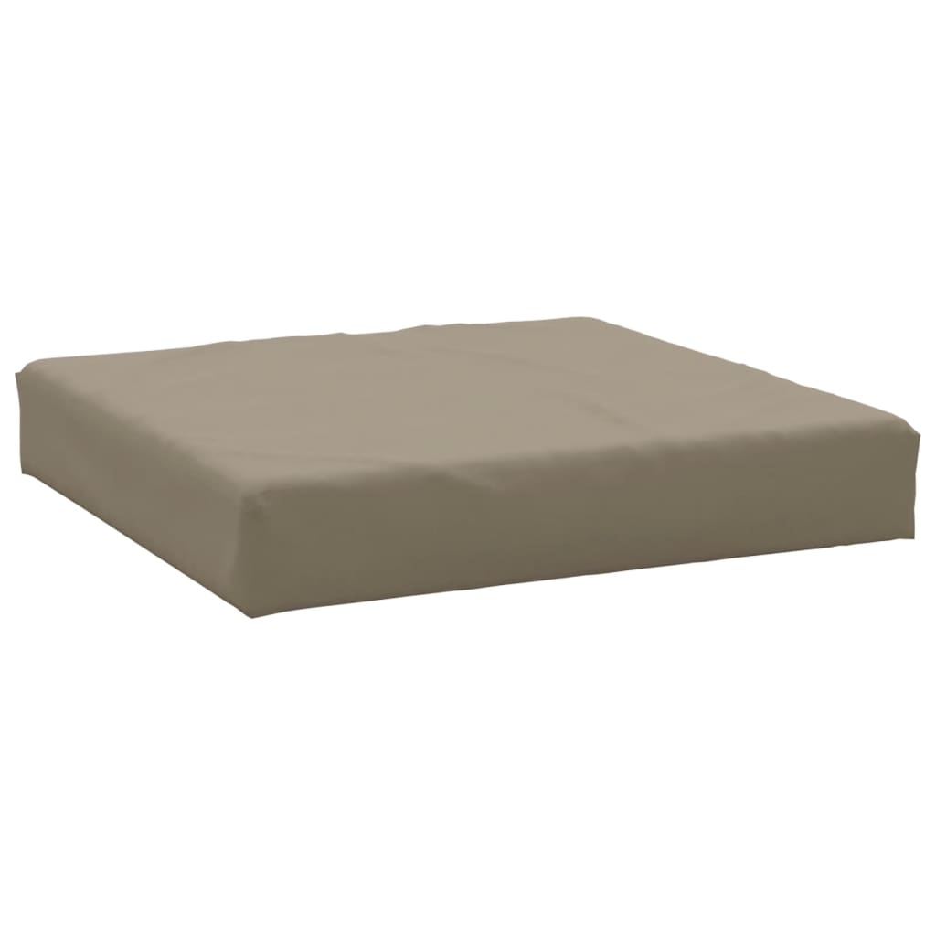 Cuscino per Pallet Tortora 60x60x6 cm in Tessuto Oxford | homemem39