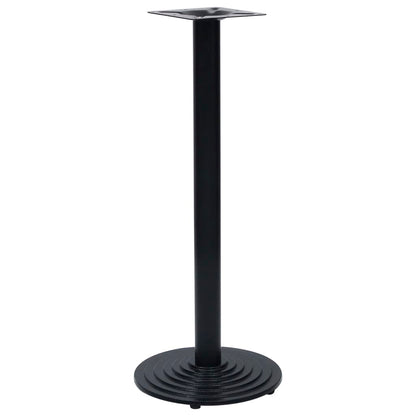 Gamba per Tavolino da Bistrò Nero Ø43x107 cm in Ghisa