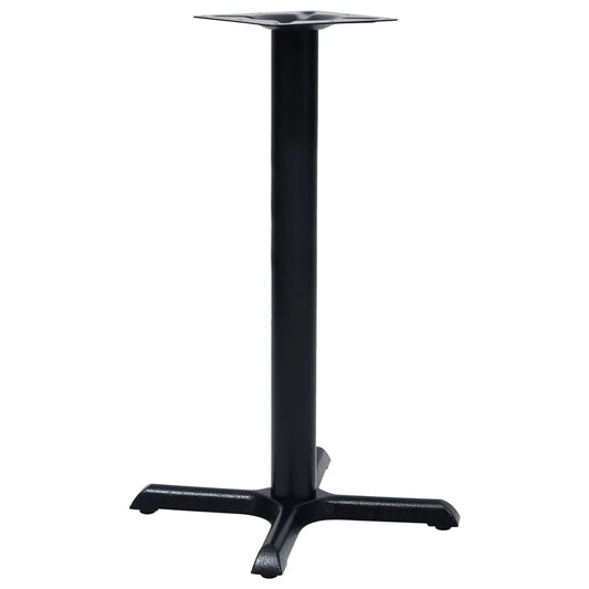 Gamba per Tavolino da Bistrò Nero 56x56x72 cm in Ghisa