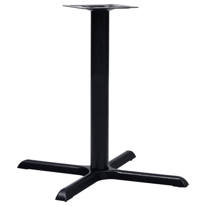 Gamba per Tavolino da Bistrò Nero 76x76x72 cm in Ghisa