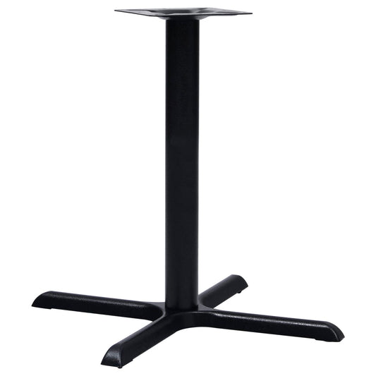 Gamba per Tavolino da Bistrò Nero 76x76x72 cm in Ghisa