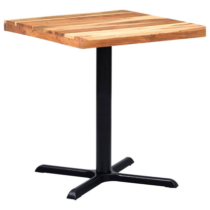 Gamba per Tavolino da Bistrò Nero 76x76x72 cm in Ghisa