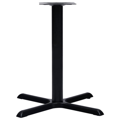 Gamba per Tavolino da Bistrò Nero 76x76x72 cm in Ghisa