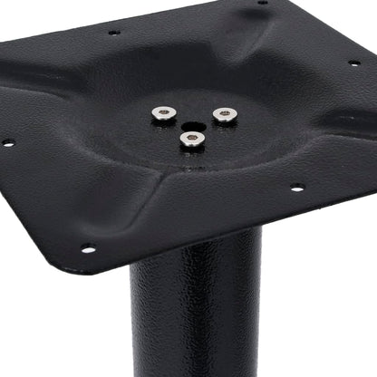 Gamba per Tavolino da Bistrò Nero 76x76x72 cm in Ghisa