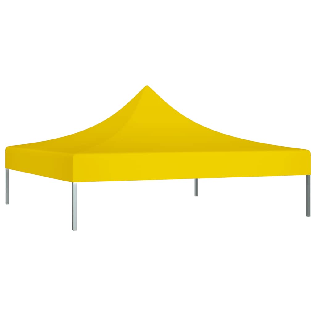 Tetto per Tendone per Feste 3x3 m Giallo 270 g/m² | homemem39