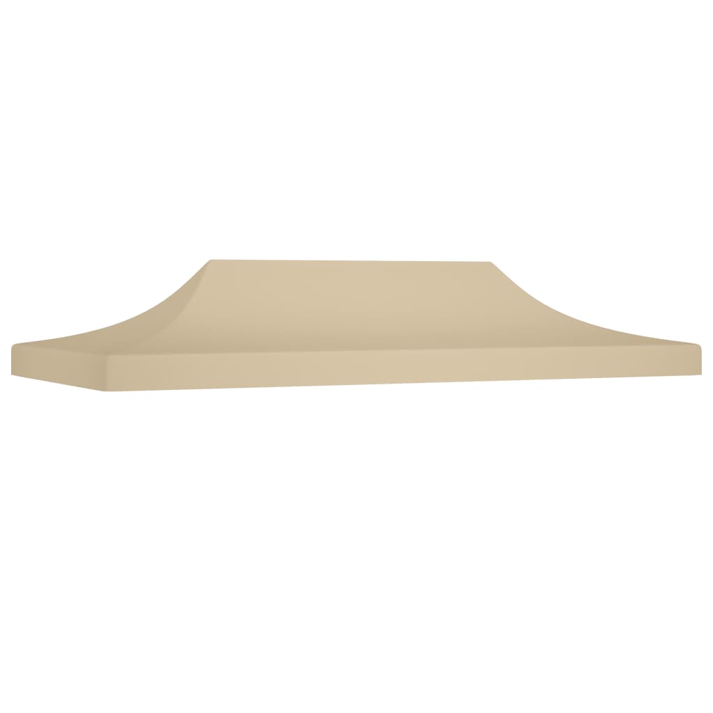 Tetto per Tendone per Feste 6x3 m Beige 270 g/m²