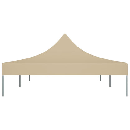 Roof for Party Tent 6x3 m Beige 270 g/m²