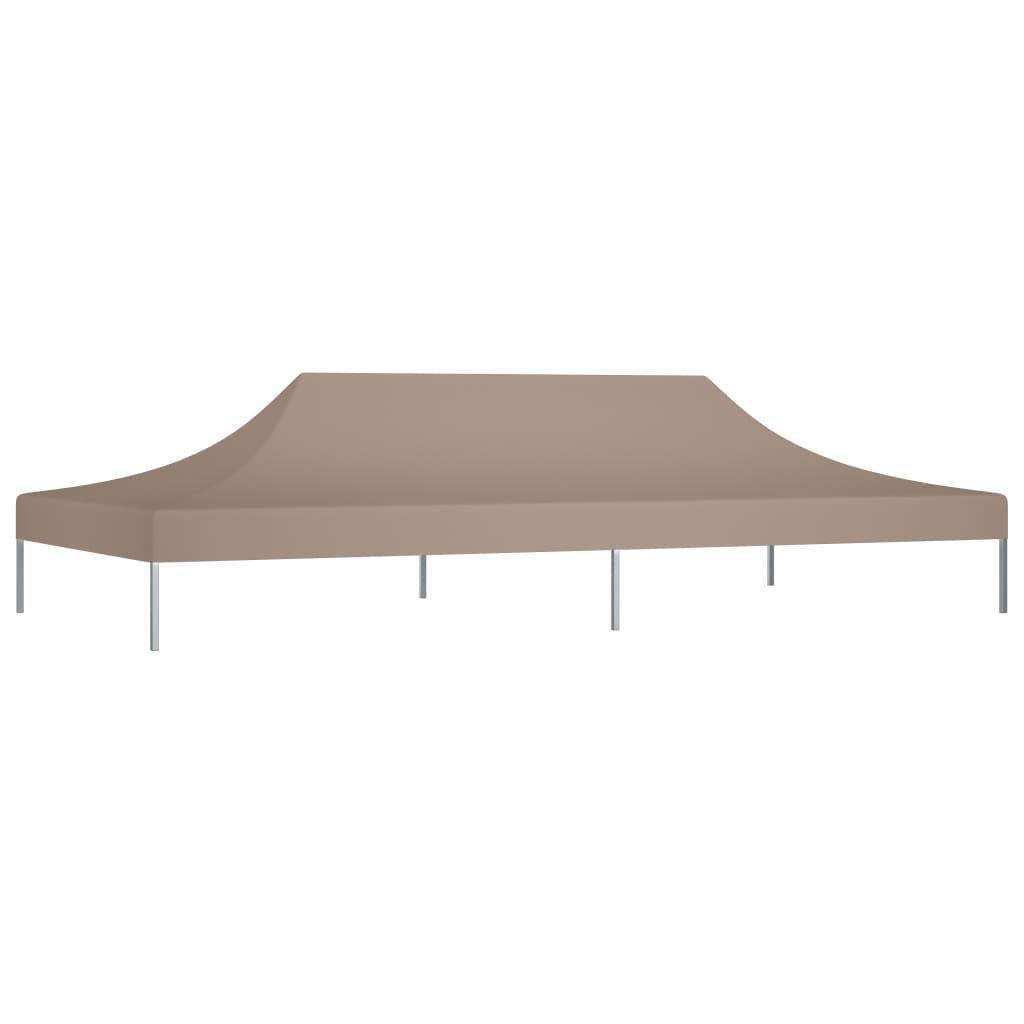 Tetto per Tendone per Feste 6x3 m Grigio Talpa 270 g/m² - homemem39