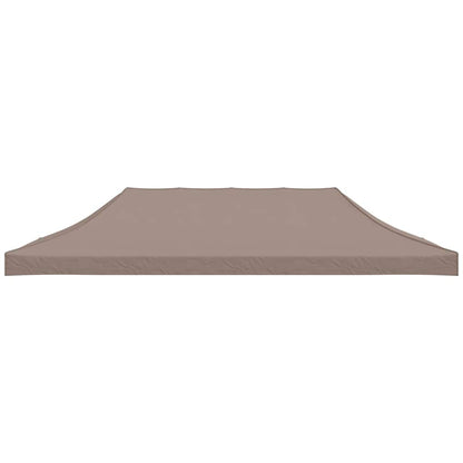 Tetto per Tendone per Feste 6x3 m Grigio Talpa 270 g/m²