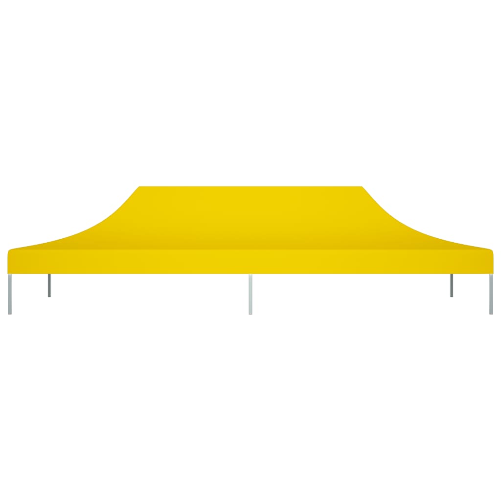 Tetto per Tendone per Feste 6x3 m Giallo 270 g/m² - homemem39