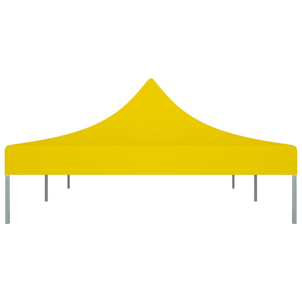 Tetto per Tendone per Feste 6x3 m Giallo 270 g/m² - homemem39