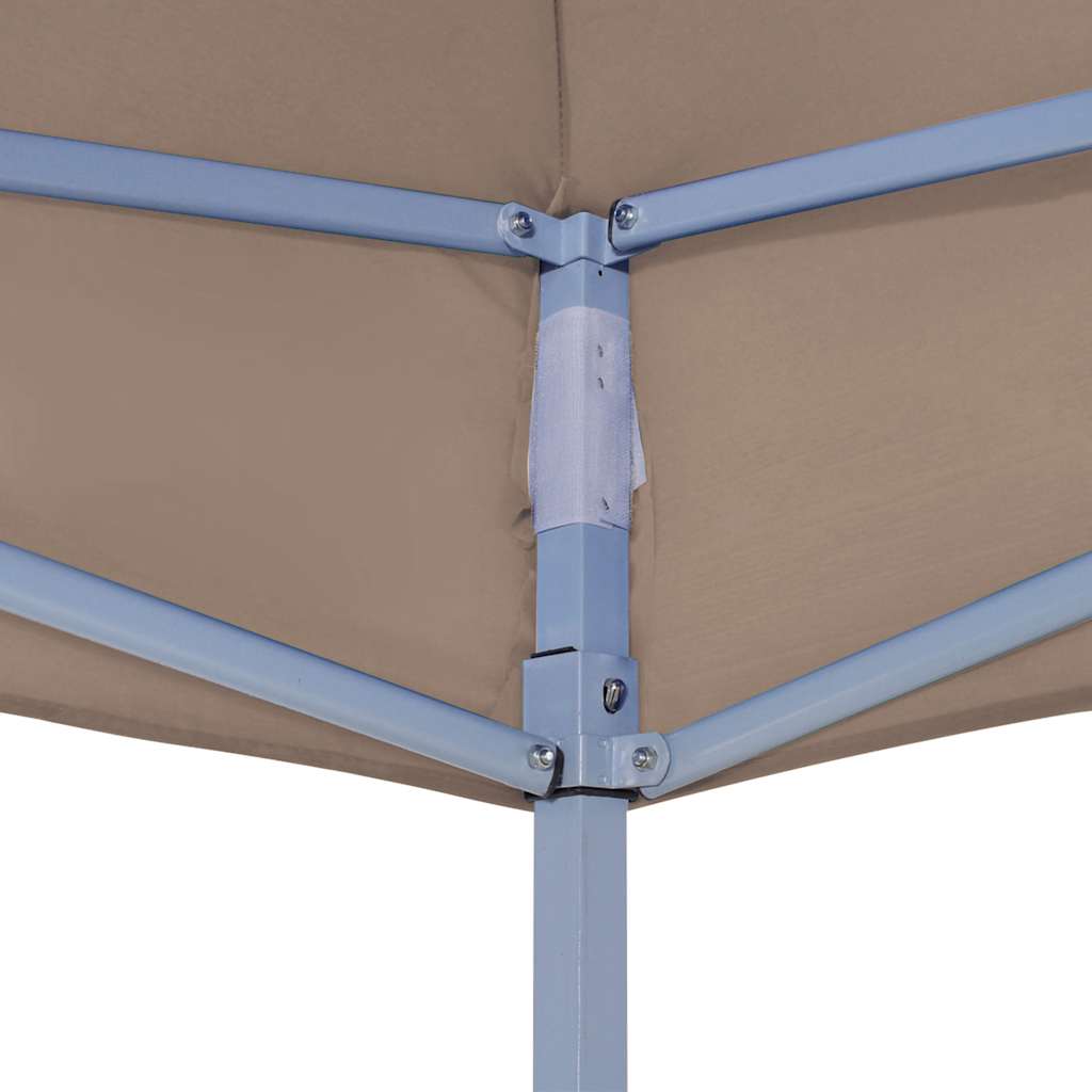 Tetto per Tendone per Feste 2x2 m Grigio Talpa 270 g/m² - homemem39