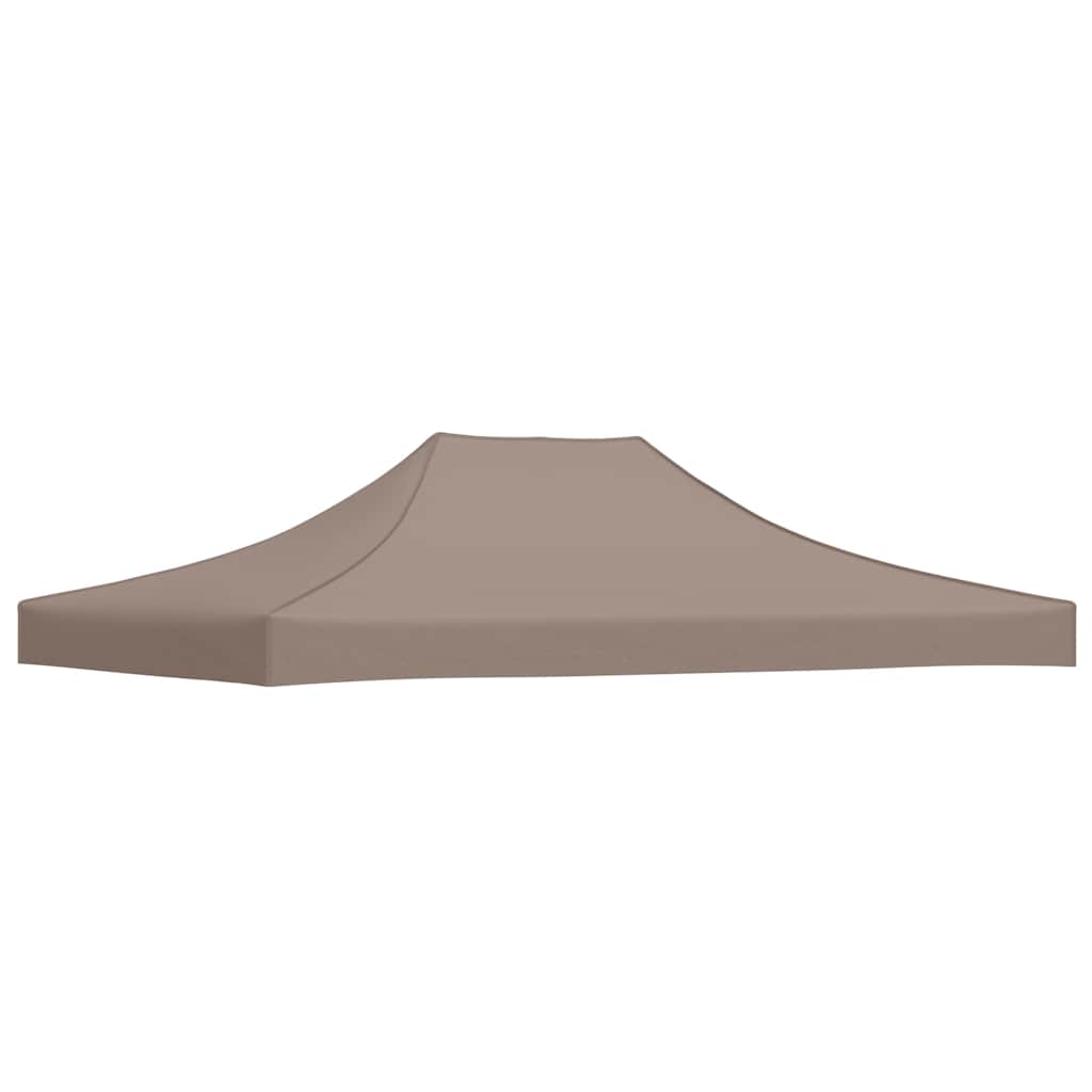 Tetto per Tendone per Feste 4x3 m Grigio Talpa 270 g/m² - homemem39