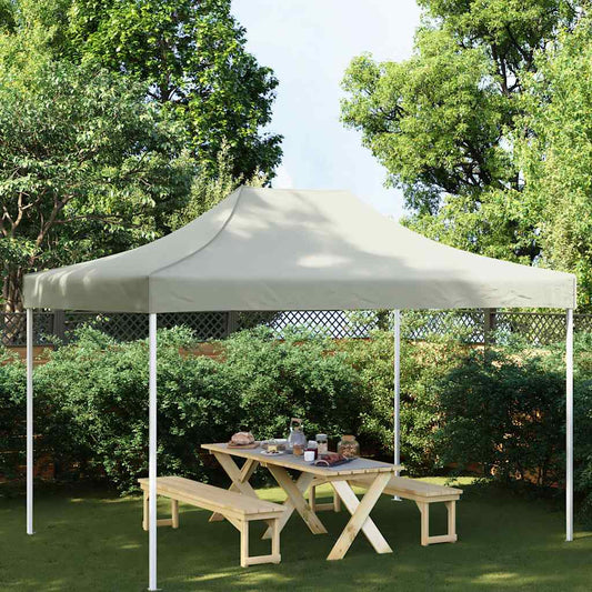 Tetto per Tendone per Feste 4,5x3 m Crema 270 g/m² - homemem39