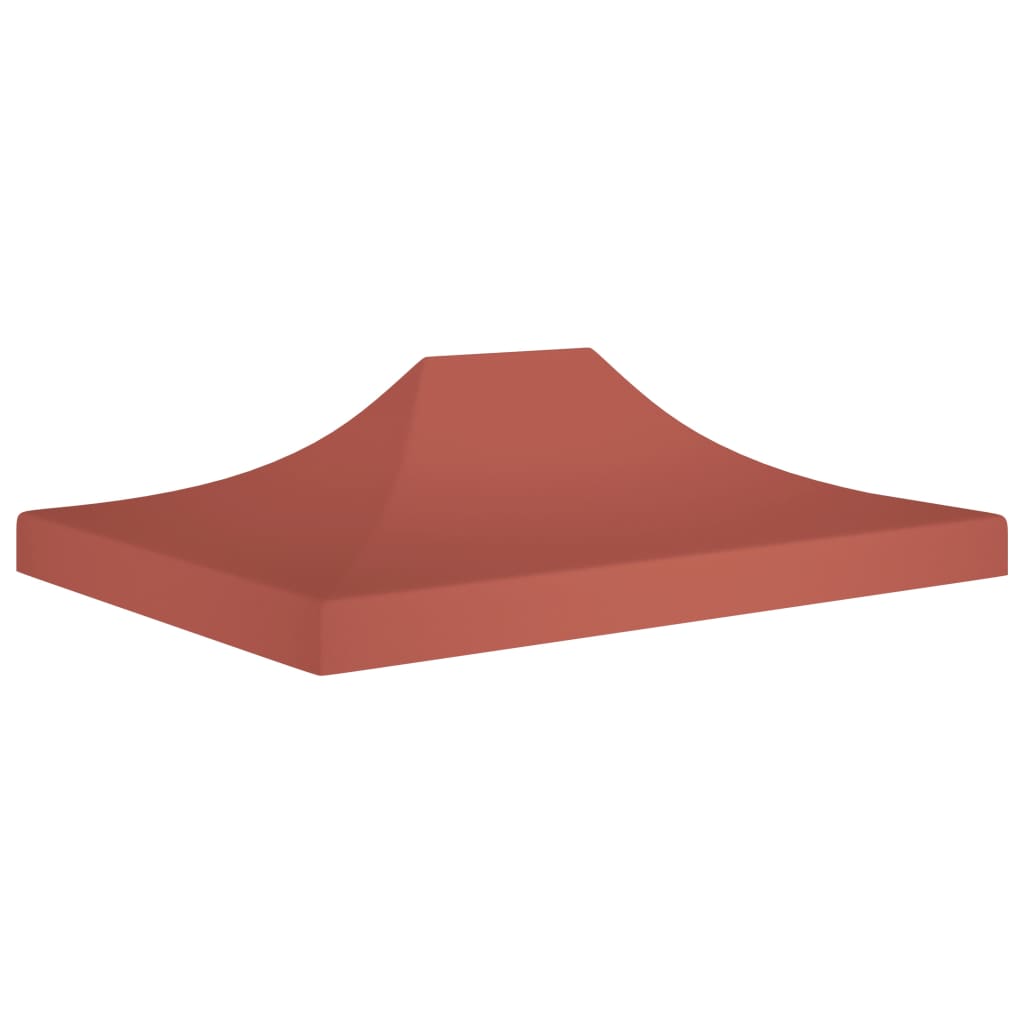 Tetto per Tendone per Feste 4,5x3 m Terracotta 270 g/m² - homemem39