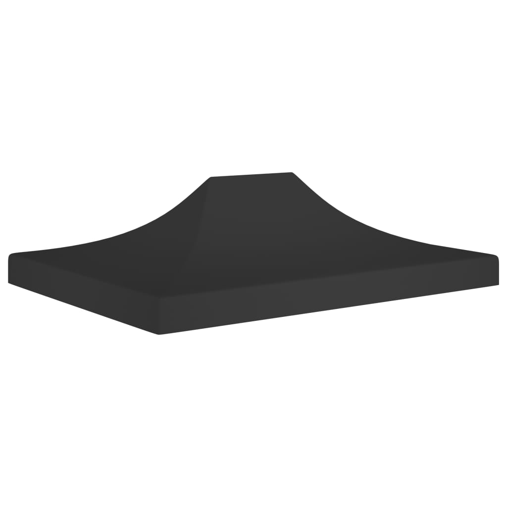 Tetto per Tendone per Feste 4,5x3 m Nero 270 g/m² - homemem39