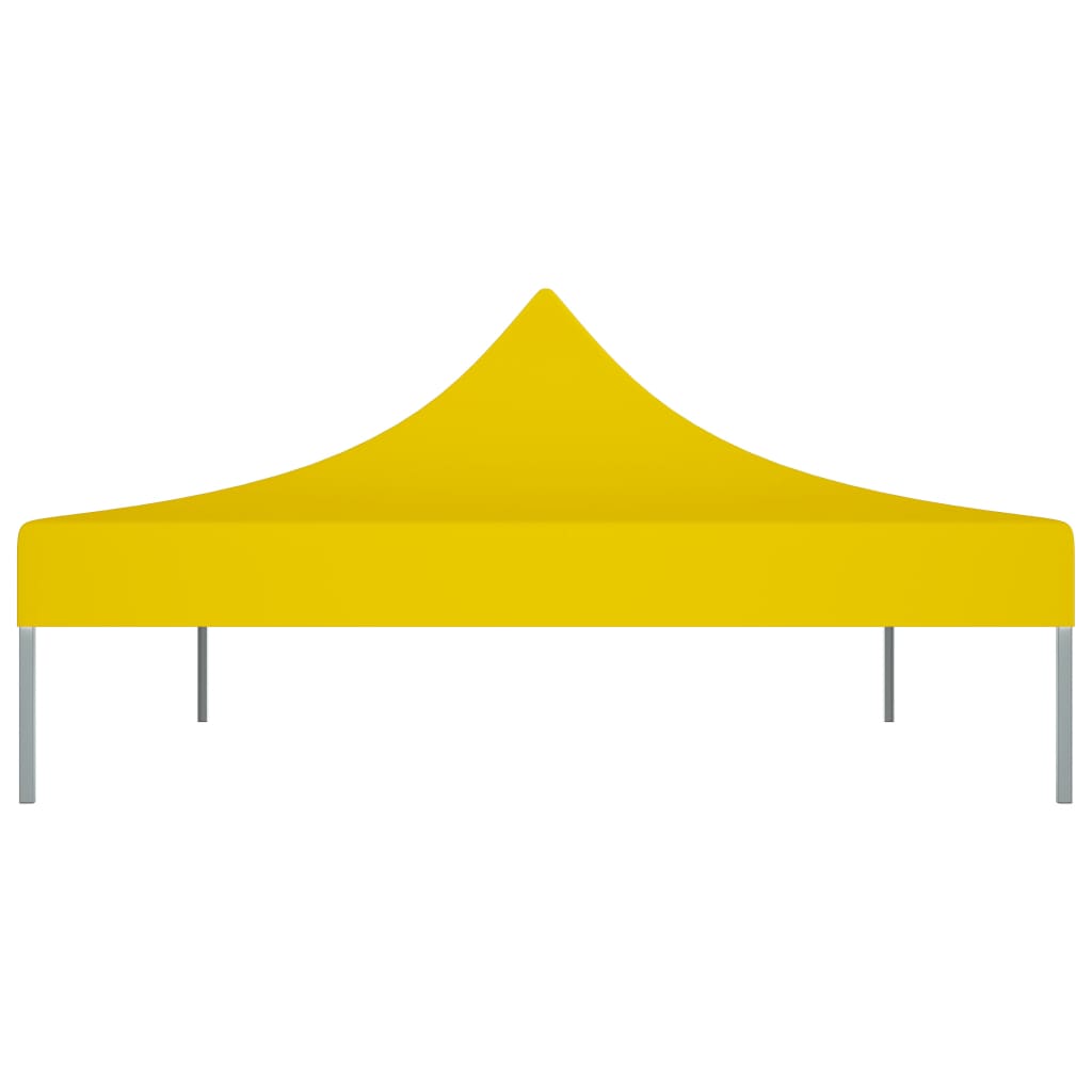 Tetto per Tendone per Feste 4,5x3 m Giallo 270 g/m² - homemem39