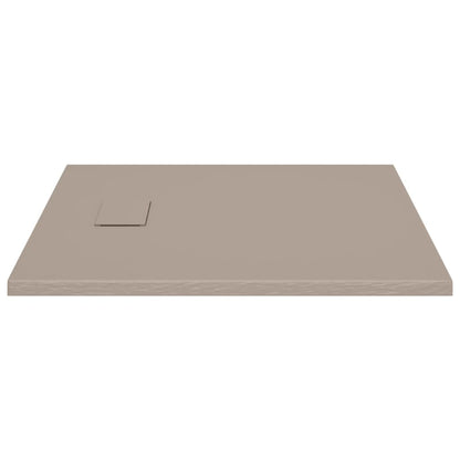 Piatto Doccia in SMC Marrone 90x80 cm - homemem39
