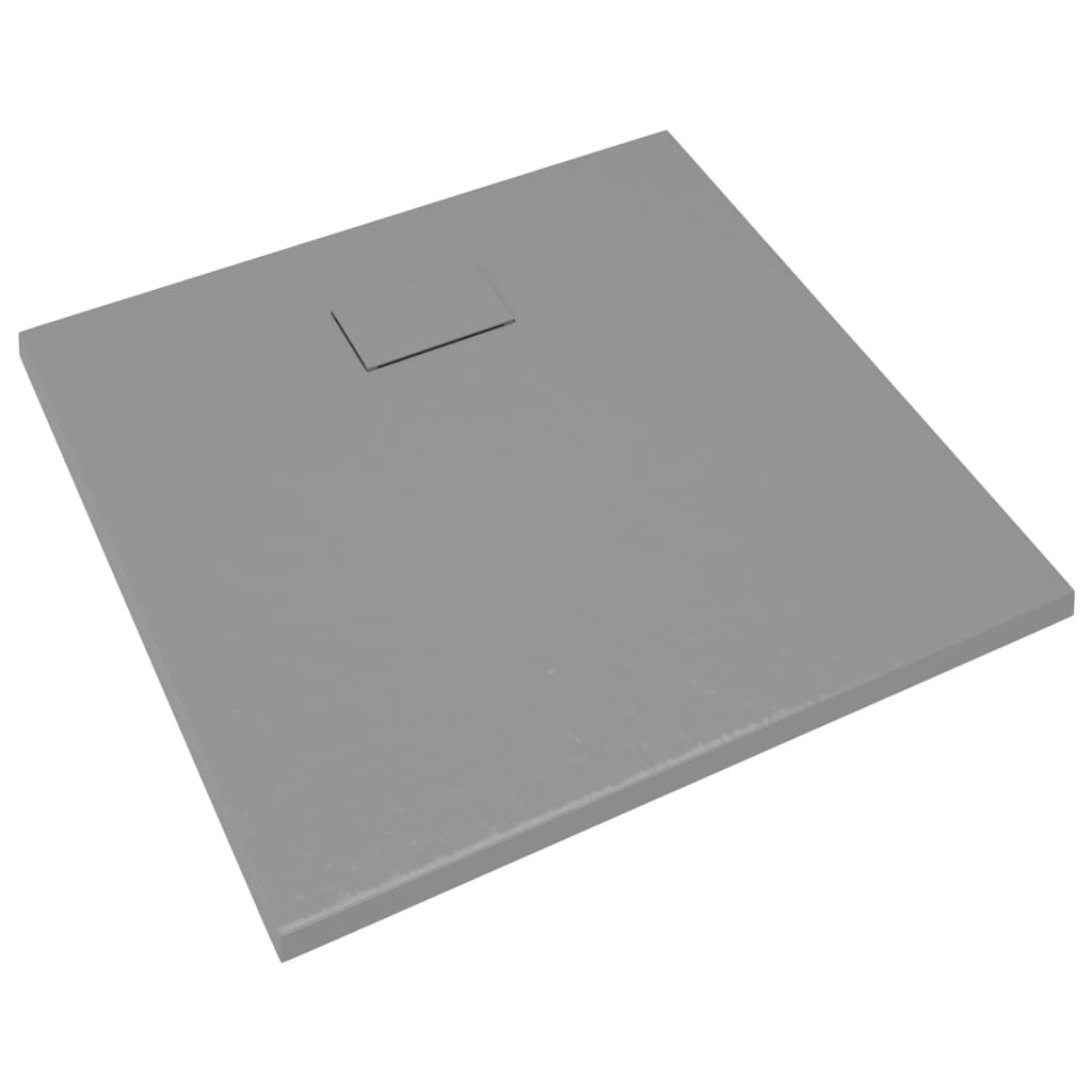 Piatto Doccia in SMC Grigio 90x80 cm - homemem39