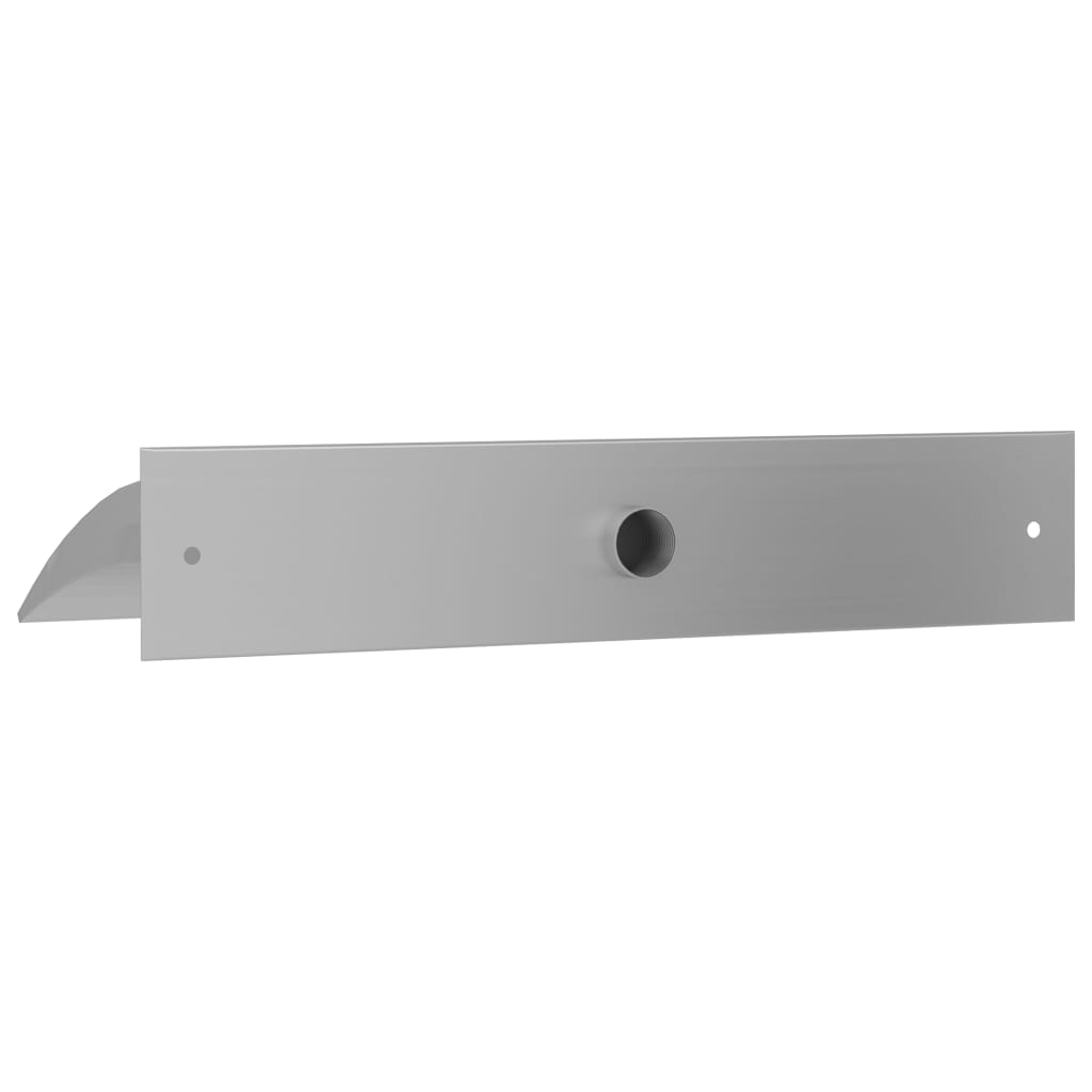 Fontana per Piscina Argento 45x26x13 cm in Acciaio Inox | homemem39