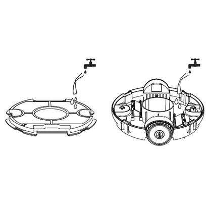 Robot Pulitore per Piscine senza Fili 27 W - homemem39