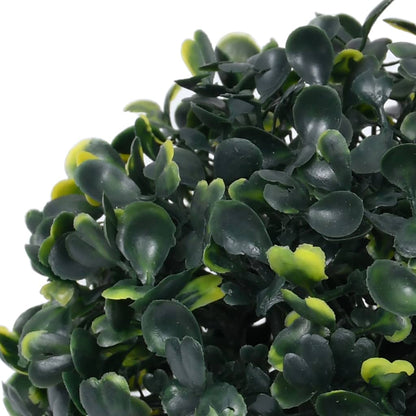 Sfere di Bosso Artificiale 4 pz 12 cm | homemem39