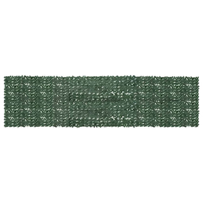 Paravento da Balcone con Foglie Verde Scuro 600x150 cm | homemem39