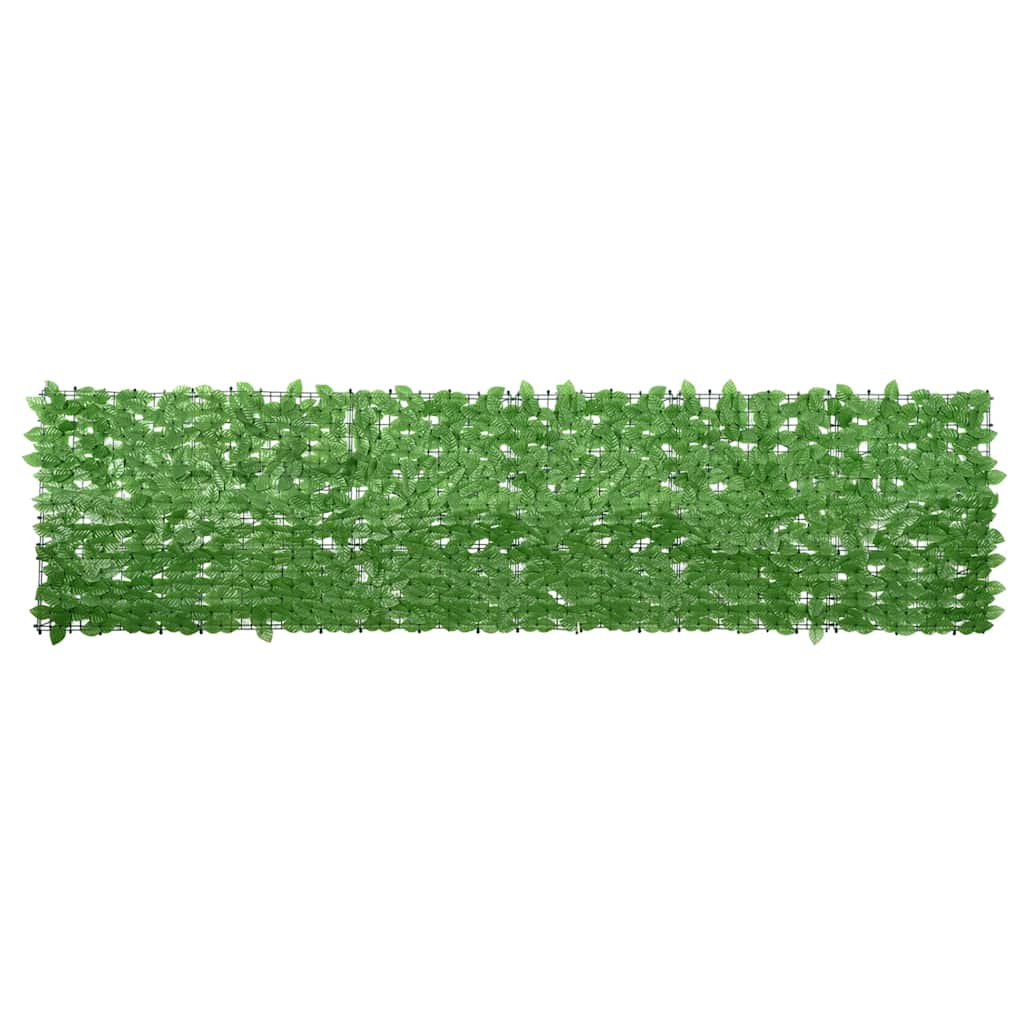 Paravento da Balcone con Foglie Verdi 300x75 cm | homemem39