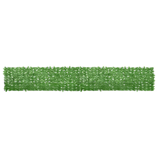 Paravento da Balcone con Foglie Verdi 500x75 cm | homemem39