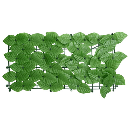 Paravento da Balcone con Foglie Verdi 600x75 cm - homemem39