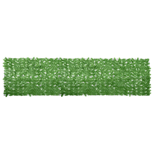 Paravento da Balcone con Foglie Verdi 400x100 cm | homemem39