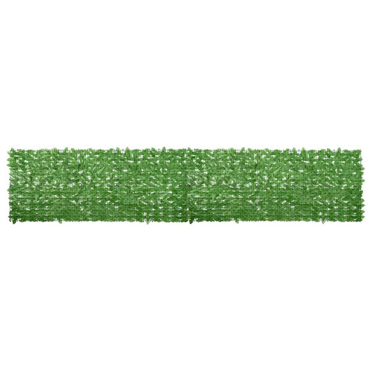 Paravento da Balcone con Foglie Verdi 500x100 cm | homemem39