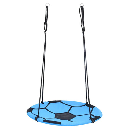 Altalena a Nido con Trama a Pallone da Calcio 100 cm - homemem39