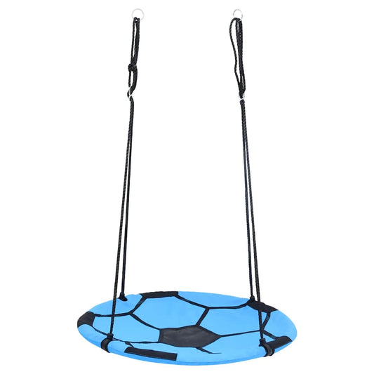 Altalena a Nido con Trama a Pallone da Calcio 100 cm - homemem39