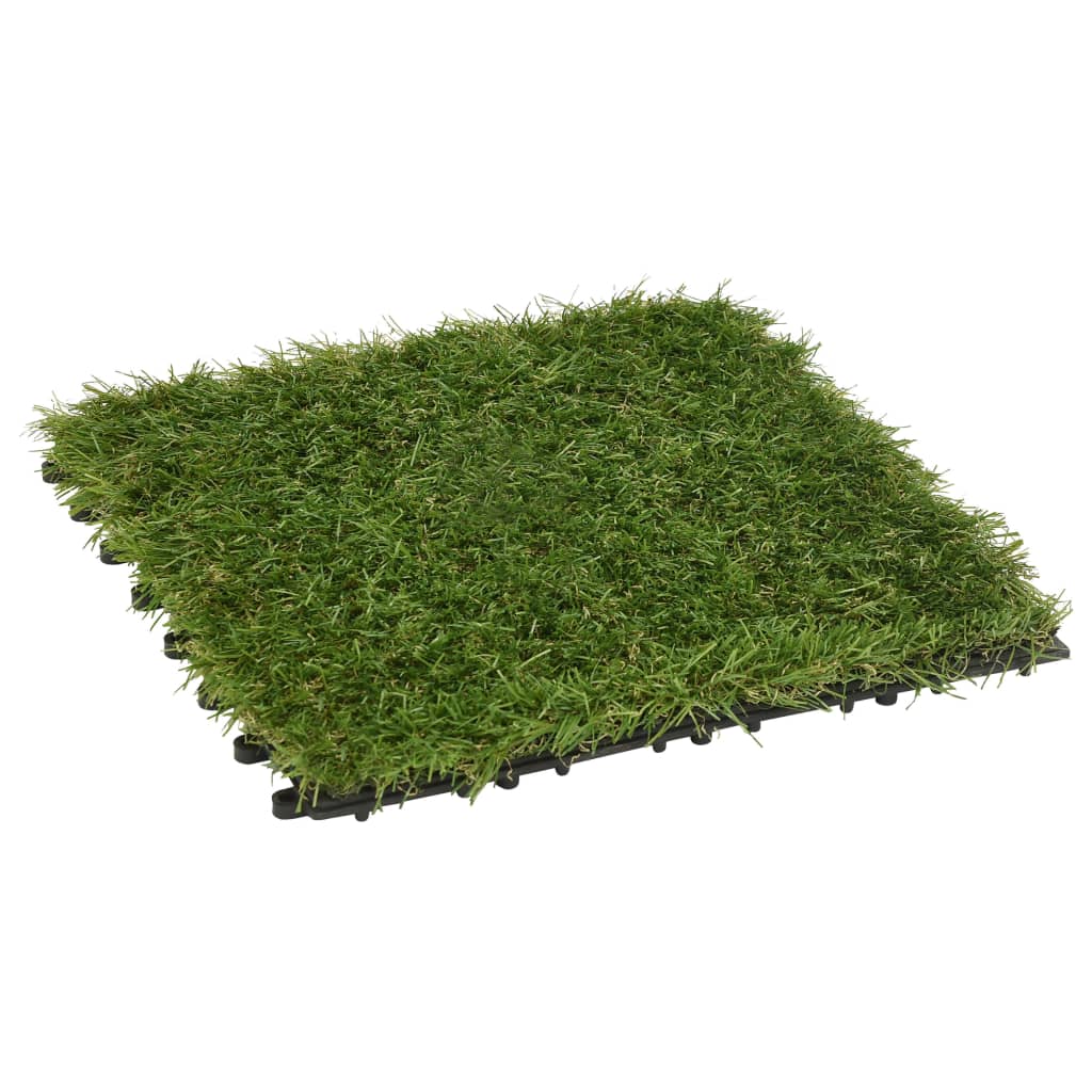 Piastrelle in Erba Sintetica 22 pz 30x30 cm Verde | homemem39