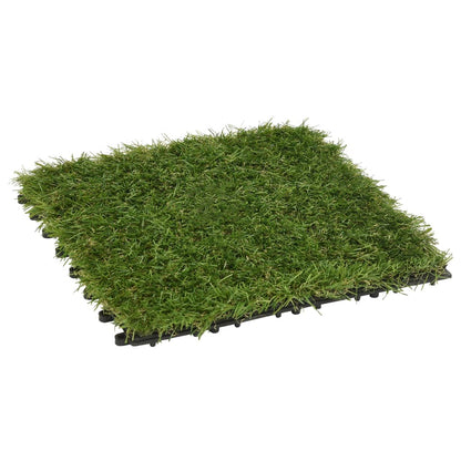 Piastrelle in Erba Sintetica 22 pz 30x30 cm Verde | homemem39